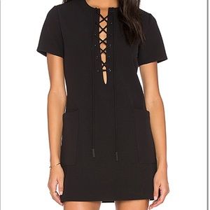 Kendall and Kylie lace up dress